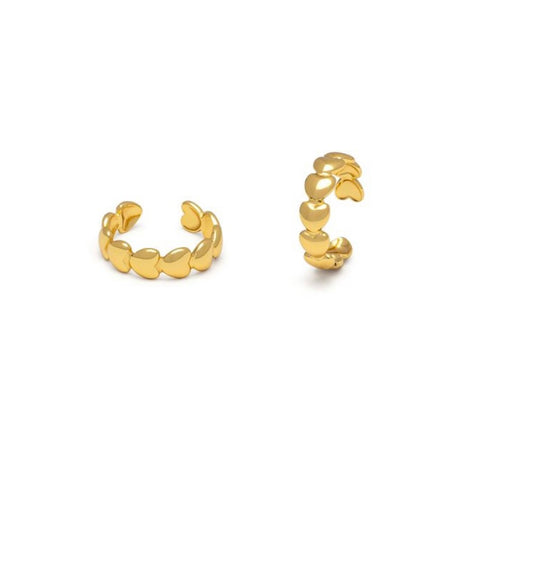 Anello Cuori Bold