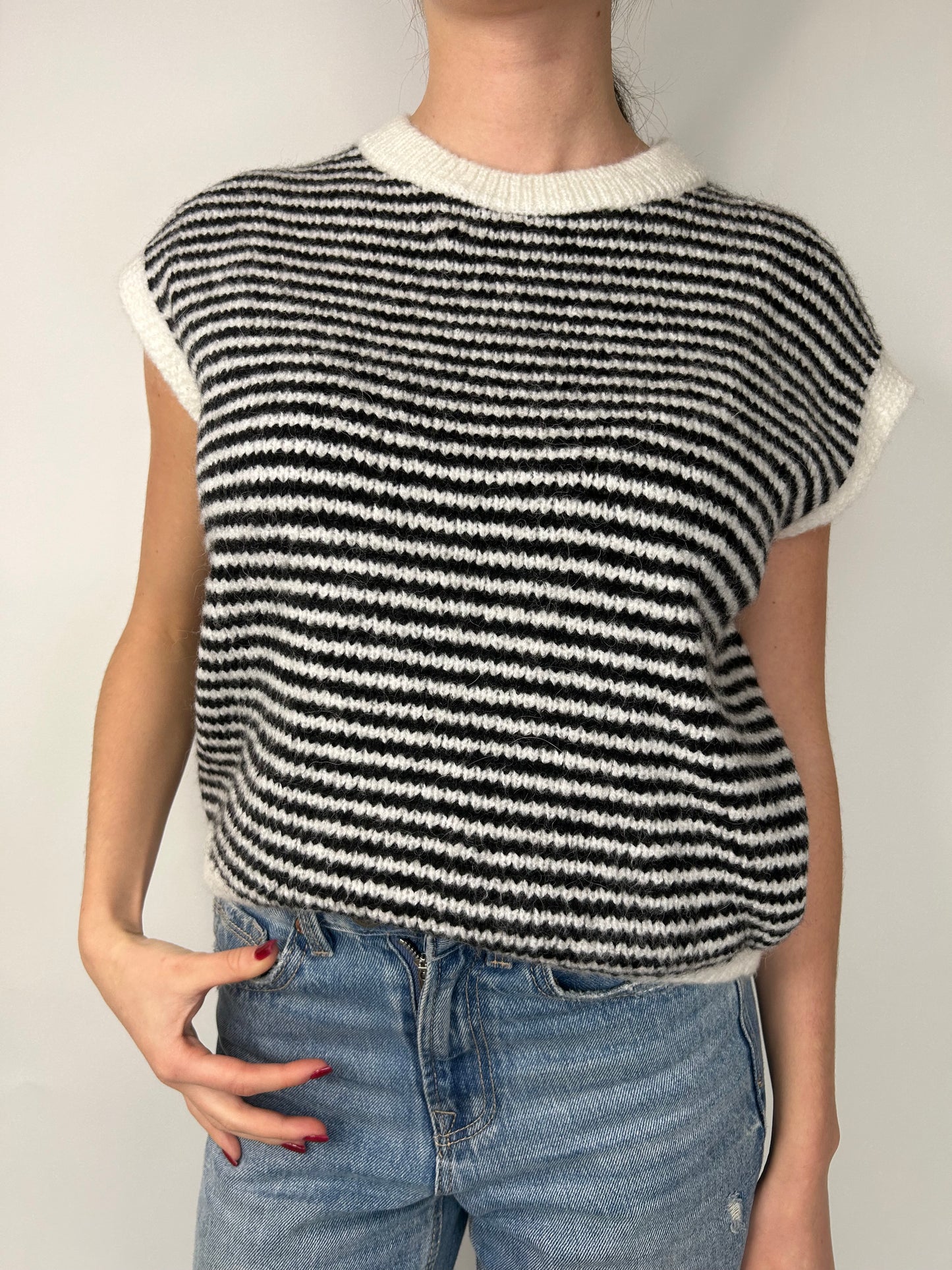 Gilet In Maglia
