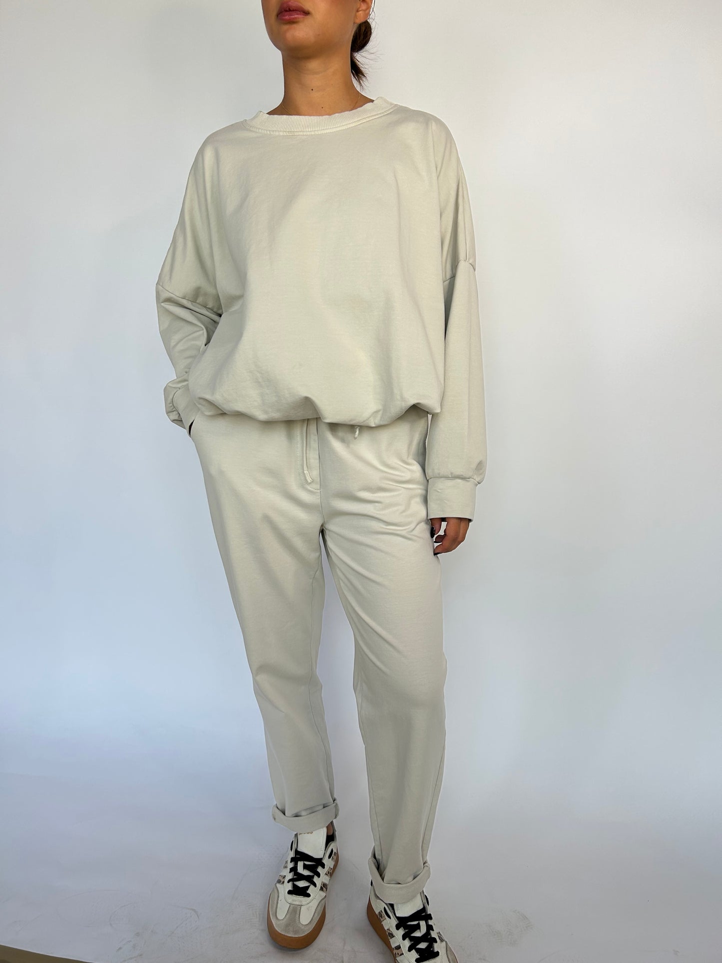 Tuta coordinato felpa+pantalone