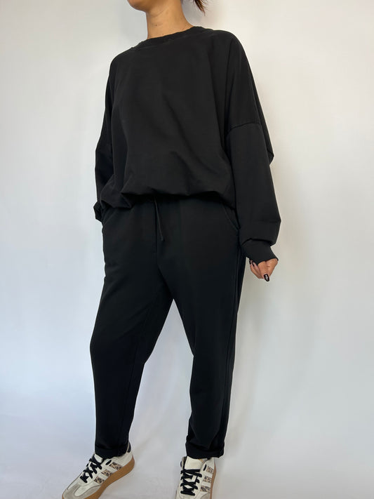 Tuta coordinato felpa+pantalone